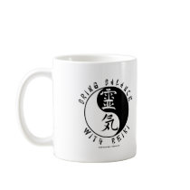 Yin Yang Reiki Kanji Mugs