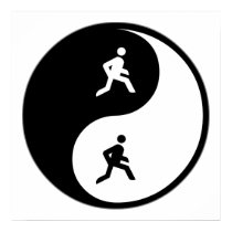 Yin Yang Running posters