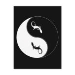 Yin Yang Salamander Postcards