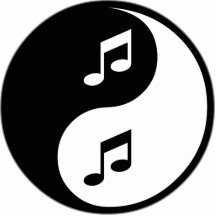 Yin Yang Singing Photo Cut Out