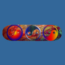 YIN YANG SKATEBOARD skateboards