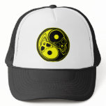Yin-Yang Skull Tattoo hats