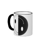 Yin Yang Smiley Mugs