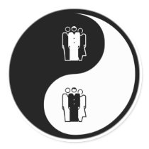 Yin Yang Sociology stickers