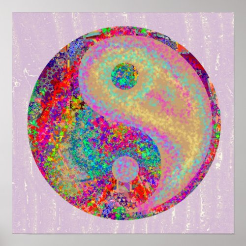 Yin Yang Square 2 print