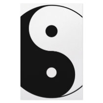 yin yang personalized stationery