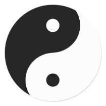 Yin Yang stickers