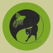 Yin Yang Sticker