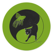 Yin Yang Sticker