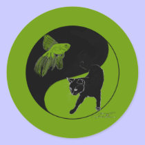 Yin Yang Sticker