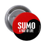 Yin Yang Sumo 1 Pinback Button