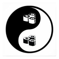 Yin Yang Sushi posters by whatitis Yin Yang Sushi posters