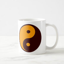 Yin Yang Symbol Mug