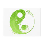 Yin Yang Symbol Post Card