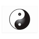 Yin Yang Symbol: Postcard