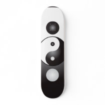 Yin Yang Symbol: Skateboard