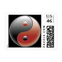 Yin Yang Symbol - Yin Yang Sign Postage Stamps