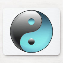 Yin Yang Symbol - Ying Yang Sign Mousepad