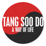 Yin Yang Tang Soo Do 1 Stickers