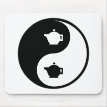 Yin Yang Tea mousepads by whatitis Yin Yang Tea mousepads