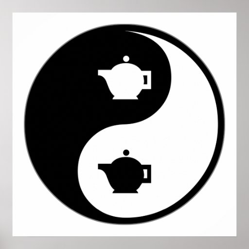 Yin Yang Tea Posters
