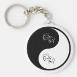 Yin Yang Theater Keychains