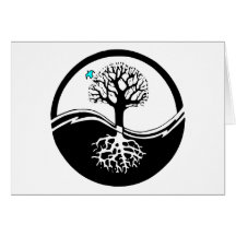 Yin Yang Tree Cards