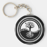 Yin Yang Tree Key Chain