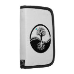 Yin Yang Tree Of Life Black & White Organizer