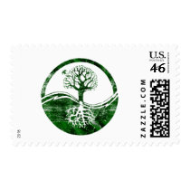 Yin Yang Tree Stamps