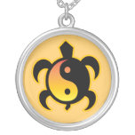 Yin Yang Turtle Necklace