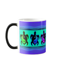 Yin Yang Turtles Mugs