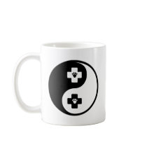 Yin Yang Veterinary Medicine mugs by whatitis Yin Yang Veterinary Medicine mugs