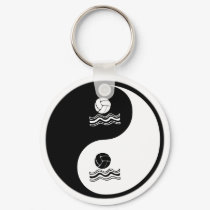 Yin Yang Water Polo keychains by whatitis Yin Yang Water Polo keychains