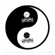 Yin Yang Water Polo posters by whatitis Yin Yang Water Polo posters