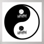 Yin Yang Water Polo posters