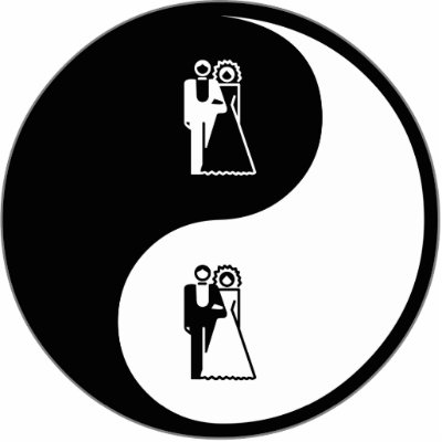 Yin Yang Weddings Photo Sculpture