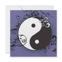 Yin-Yang with scrolling invitations