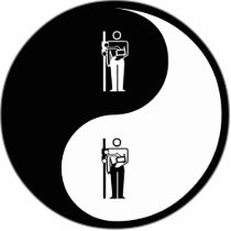 Yin Yang X-Ray photo sculptures by whatitis Yin Yang X-Ray photo sculptures