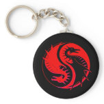 Ying Yang 3 Keychains