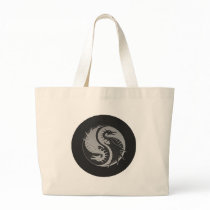 Ying Yang Canvas Bag