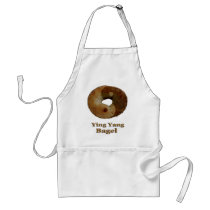 Ying Yang Bagel Apron