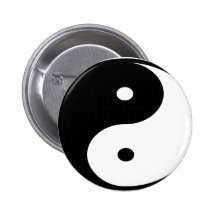 YING YANG BUTTON