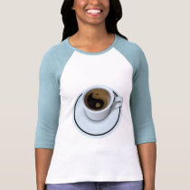 Ying Yang coffee t-shirts