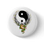 Ying Yang Dragon buttons