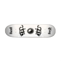 Ying-Yang Dragons skateboards by imamspore Ying-Yang Dragons skateboards