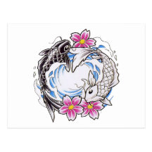 Ying Yang Gift Postcards