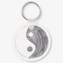 ying yang keychains