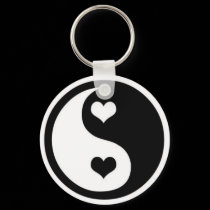 Ying Yang Love keychains by kokobaby Ying Yang Love keychains