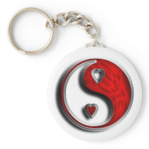 Ying Yang Love Keychains